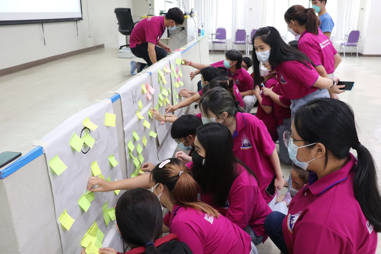 หน่วยกิจการนิสิตและสโมสรนิสิต คณะรัฐศาสตร์และสังคมศาสตร์ มหาวิทยาลัยพะเยา ดำเนินโครงการพัฒนาศักยภาพผู้นำนิสิต 