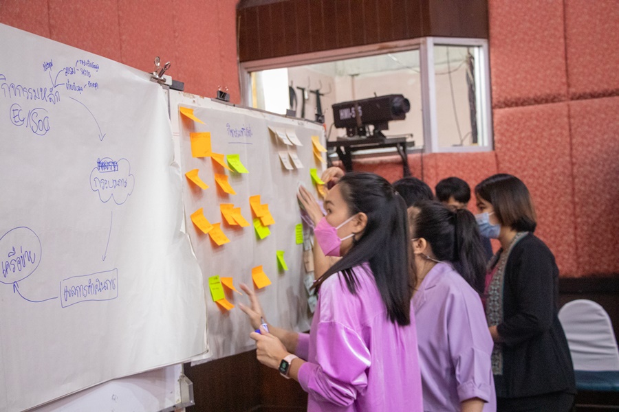 คณะรัฐศาสตร์และสังคมศาสตร์ จัดนิทรรศการ ของลำของดี 4 ตำบล - โครงการการส่งเสริมสวัสดิการสังคมแบบบูรณาการด้วยข้อมูลองค์รวมระดับตำบล