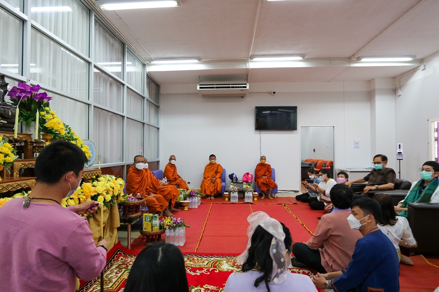 คณะรัฐศาสตร์และสังคมศาสตร์ มหาวิทยาลัยพะเยา จัดงานทำบุญคณะฯประจำปี 2565
