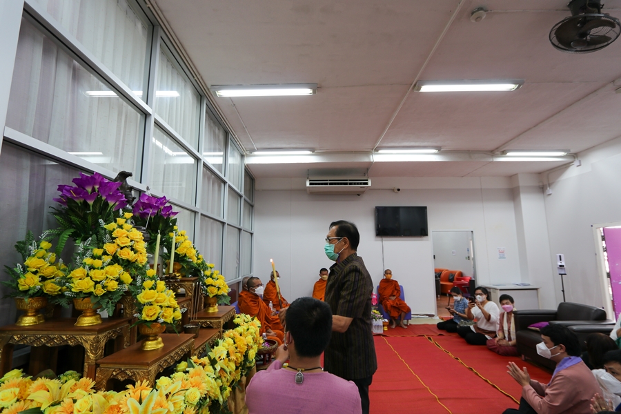 คณะรัฐศาสตร์และสังคมศาสตร์ มหาวิทยาลัยพะเยา จัดงานทำบุญคณะฯประจำปี 2565