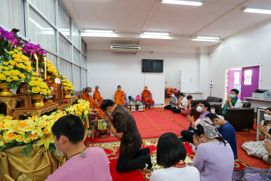คณะรัฐศาสตร์และสังคมศาสตร์ มหาวิทยาลัยพะเยา จัดงานทำบุญคณะฯประจำปี 2565