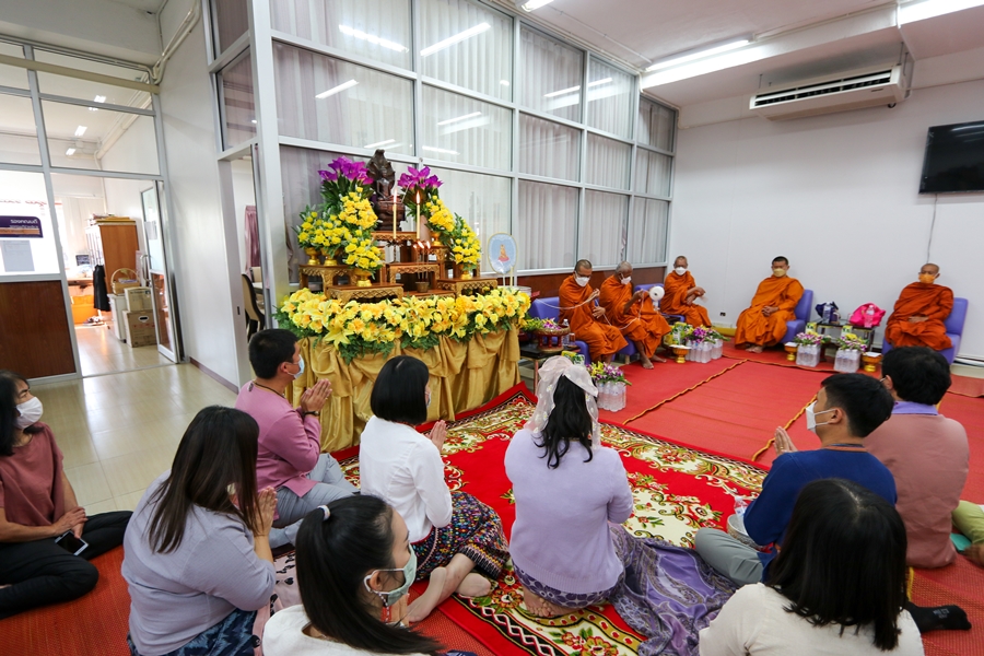 คณะรัฐศาสตร์และสังคมศาสตร์ มหาวิทยาลัยพะเยา จัดงานทำบุญคณะฯประจำปี 2565
