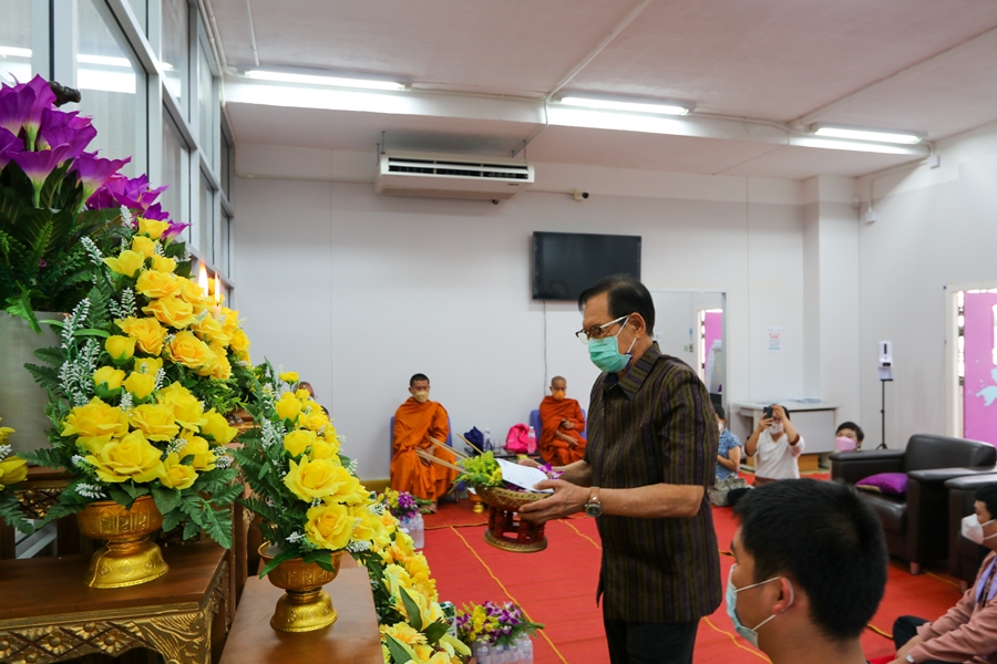 คณะรัฐศาสตร์และสังคมศาสตร์ มหาวิทยาลัยพะเยา จัดงานทำบุญคณะฯประจำปี 2565