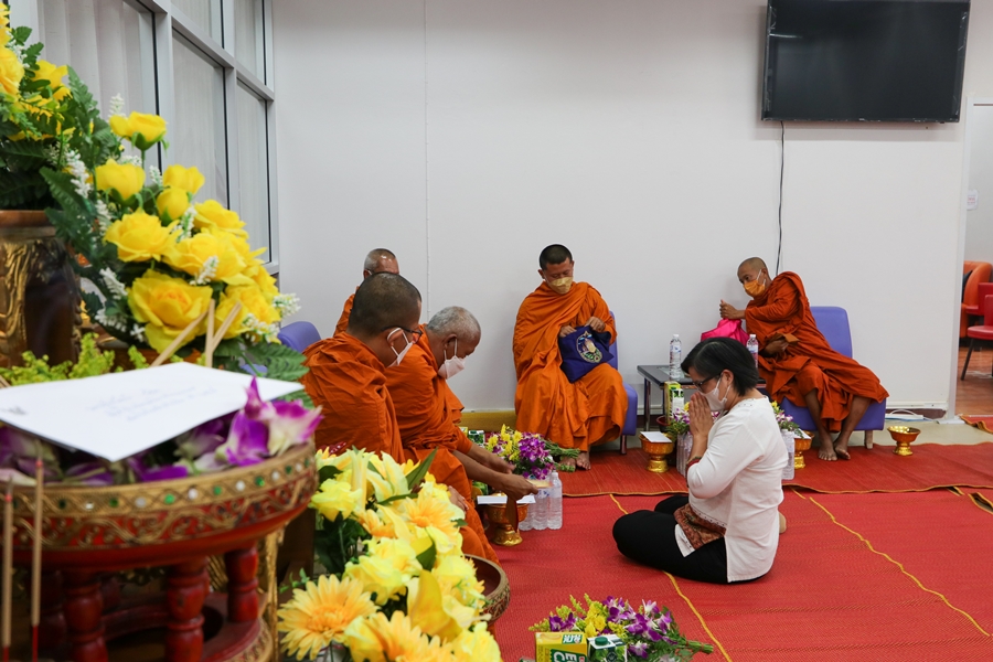 คณะรัฐศาสตร์และสังคมศาสตร์ มหาวิทยาลัยพะเยา จัดงานทำบุญคณะฯประจำปี 2565