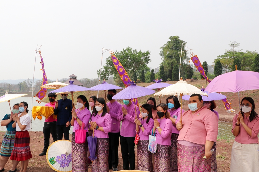 คณะรัฐศาสตร์และสังคมศาสตร์ ร่วมพิธีตักน้ำอ่างหลวง สรงองค์พระธาตุจอมทอง ประเพณีแห่ผ้าห่มพระธาตุจอมทอง 2565
