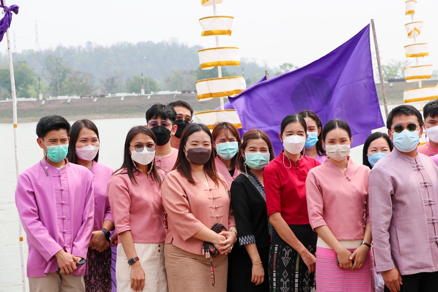 คณะรัฐศาสตร์และสังคมศาสตร์ ร่วมพิธีตักน้ำอ่างหลวง สรงองค์พระธาตุจอมทอง ประเพณีแห่ผ้าห่มพระธาตุจอมทอง 2565