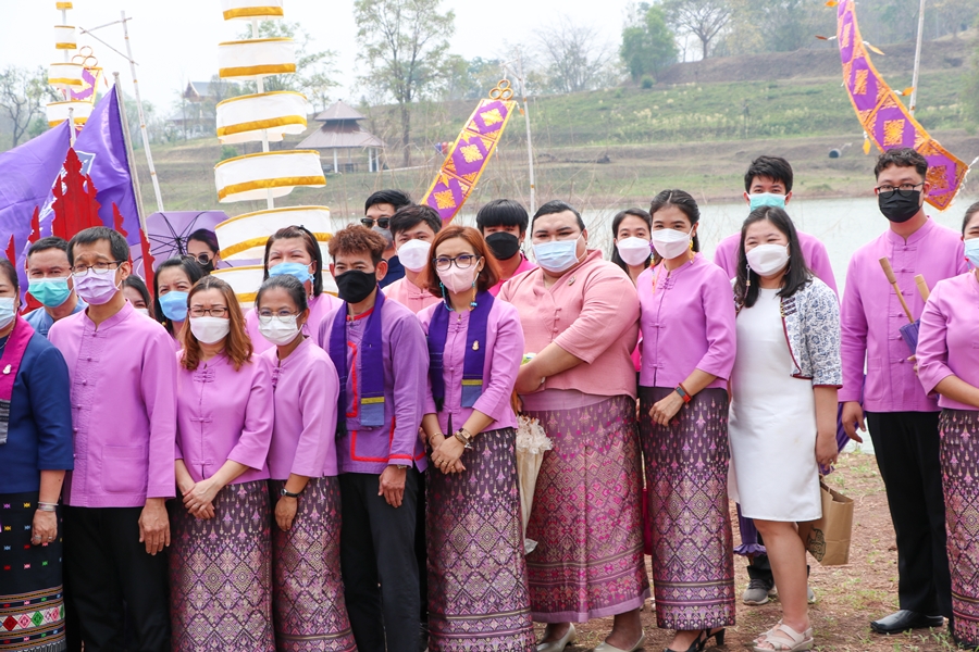 คณะรัฐศาสตร์และสังคมศาสตร์ ร่วมพิธีตักน้ำอ่างหลวง สรงองค์พระธาตุจอมทอง ประเพณีแห่ผ้าห่มพระธาตุจอมทอง 2565