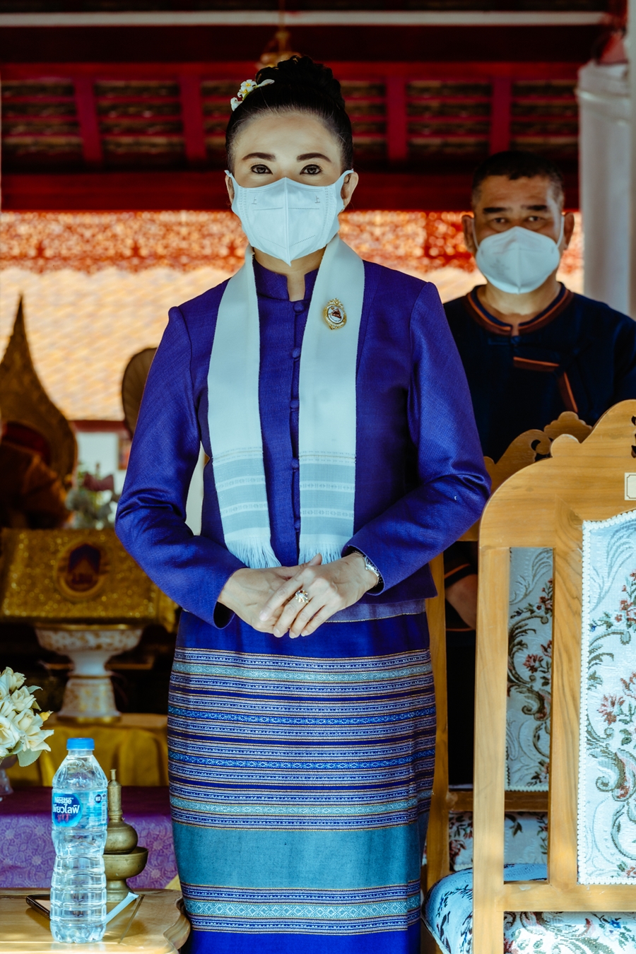 คณะรัฐศาสตร์และสังคมศาสตร์ มหาวิทยาลัยพะเยา ดำเนินโครงการประเพณีแห่ผ้าห่มพระธาตุจอมทอง ประจำปี 2565