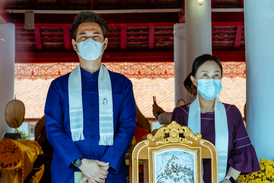 คณะรัฐศาสตร์และสังคมศาสตร์ มหาวิทยาลัยพะเยา ดำเนินโครงการประเพณีแห่ผ้าห่มพระธาตุจอมทอง ประจำปี 2565