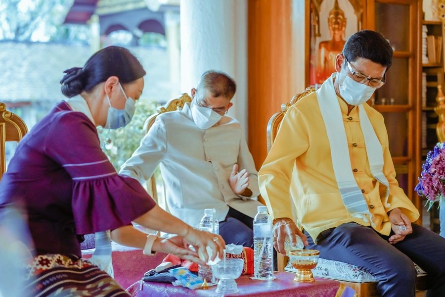 คณะรัฐศาสตร์และสังคมศาสตร์ มหาวิทยาลัยพะเยา ดำเนินโครงการประเพณีแห่ผ้าห่มพระธาตุจอมทอง ประจำปี 2565