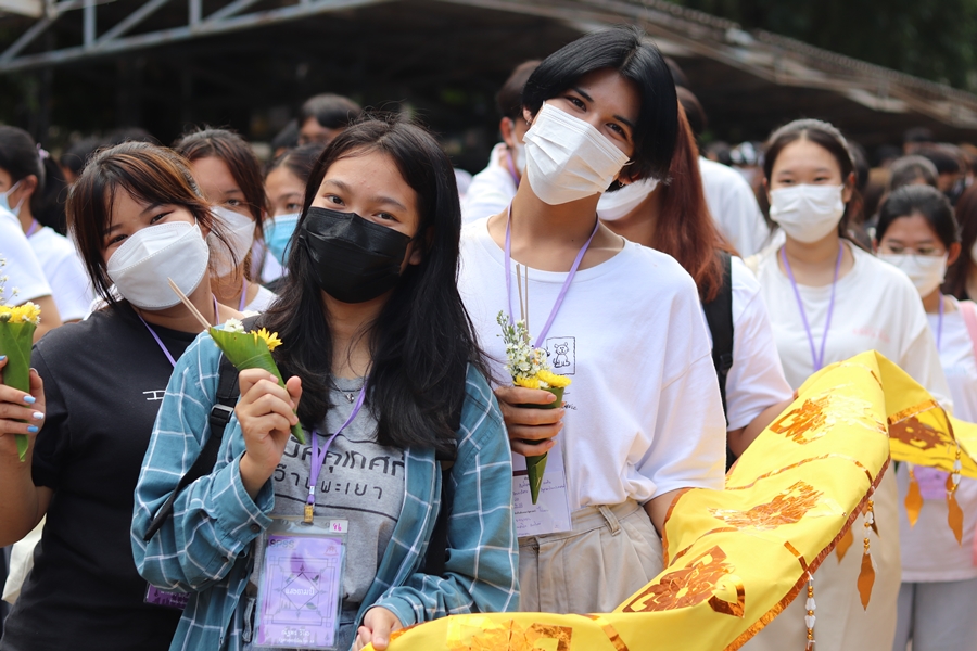 คณะรัฐศาสตร์และสังคมศาสตร์ มหาวิทยาลัยพะเยา ดำเนินโครงการสานสัมพันธ์พี่น้องรัฐศาสตร์และสังคมศาสตร์  ประจำปีการศึกษา 2565