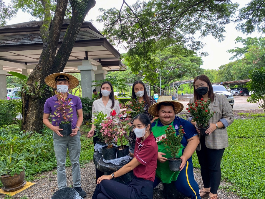 Green Space Activity - คณะรัฐศาสตร์และสังคมศาสตร์ มหาวิทยาลัยพะเยา ดำเนินกิจกรรมเพิ่มพื้นที่สีเขียว ภายใต้โครงการ Green SPSS