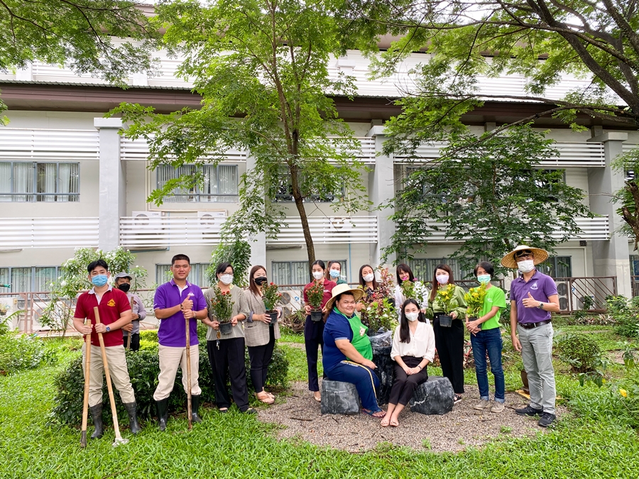 Green Space Activity - คณะรัฐศาสตร์และสังคมศาสตร์ มหาวิทยาลัยพะเยา ดำเนินกิจกรรมเพิ่มพื้นที่สีเขียว ภายใต้โครงการ Green SPSS