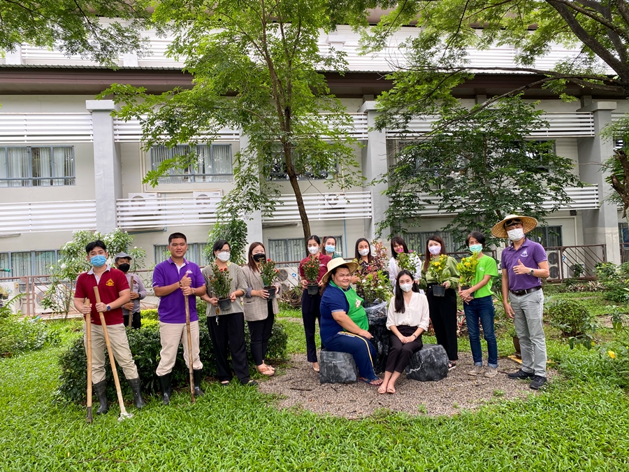 Green Space Activity - คณะรัฐศาสตร์และสังคมศาสตร์ มหาวิทยาลัยพะเยา ดำเนินกิจกรรมเพิ่มพื้นที่สีเขียว ภายใต้โครงการ Green SPSS