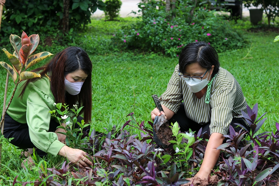 Green Space Activity - คณะรัฐศาสตร์และสังคมศาสตร์ มหาวิทยาลัยพะเยา ดำเนินกิจกรรมเพิ่มพื้นที่สีเขียว ภายใต้โครงการ Green SPSS