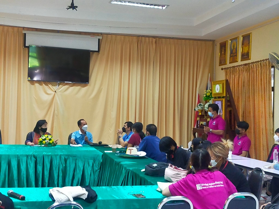 หลักสูตรศิลปศาสตรบัณฑิต(พัฒนาสังคม) คณะรัฐศาสตร์และสังคมศาสตร์  จัดโครงการบูรณการสู่การปฏิบัติเชิงพื้นที่