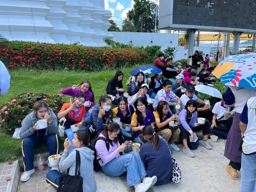 หลักสูตรศิลปศาสตรบัณฑิต(พัฒนาสังคม) คณะรัฐศาสตร์และสังคมศาสตร์  จัดโครงการบูรณการสู่การปฏิบัติเชิงพื้นที่