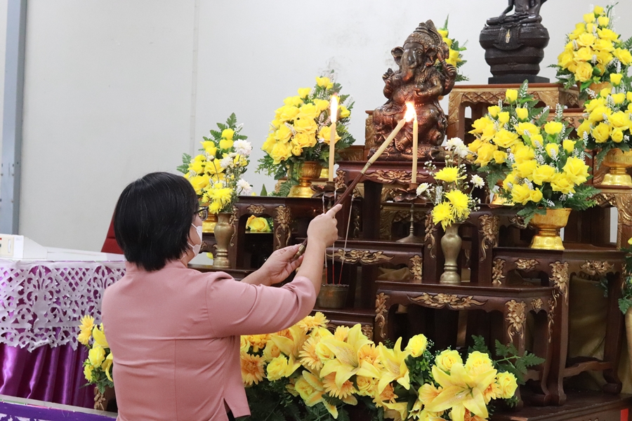คณะรัฐศาสตร์และสังคมศาสตร์ มหาวิทยาลัยพะเยา ดำเนินโครงการคุรุปูจา  (ไหว้ครูคณะรัฐศาสตร์และสังคมศาสตร์) ประจำปีการศึกษา 2565