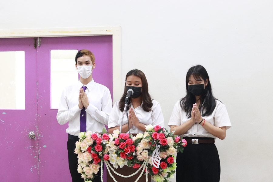 คณะรัฐศาสตร์และสังคมศาสตร์ มหาวิทยาลัยพะเยา ดำเนินโครงการคุรุปูจา  (ไหว้ครูคณะรัฐศาสตร์และสังคมศาสตร์) ประจำปีการศึกษา 2565