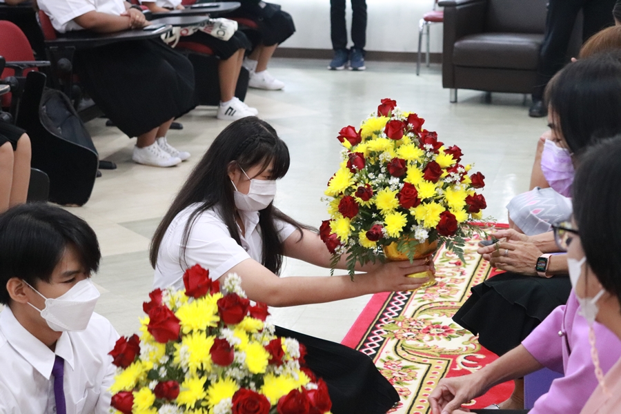 คณะรัฐศาสตร์และสังคมศาสตร์ มหาวิทยาลัยพะเยา ดำเนินโครงการคุรุปูจา  (ไหว้ครูคณะรัฐศาสตร์และสังคมศาสตร์) ประจำปีการศึกษา 2565