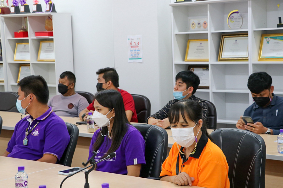 คณะรัฐศาสตร์และสังคมศาสตร์ มหาวิทยาลัยพะเยา ดำเนินการฝึกซ้อมดับเพลิงและฝึกซ้อมอพยพหนีไฟ - Health and Safety SPSS - ประจำปี 2565