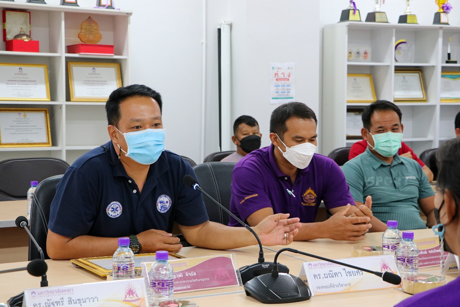 คณะรัฐศาสตร์และสังคมศาสตร์ มหาวิทยาลัยพะเยา ดำเนินการฝึกซ้อมดับเพลิงและฝึกซ้อมอพยพหนีไฟ - Health and Safety SPSS - ประจำปี 2565