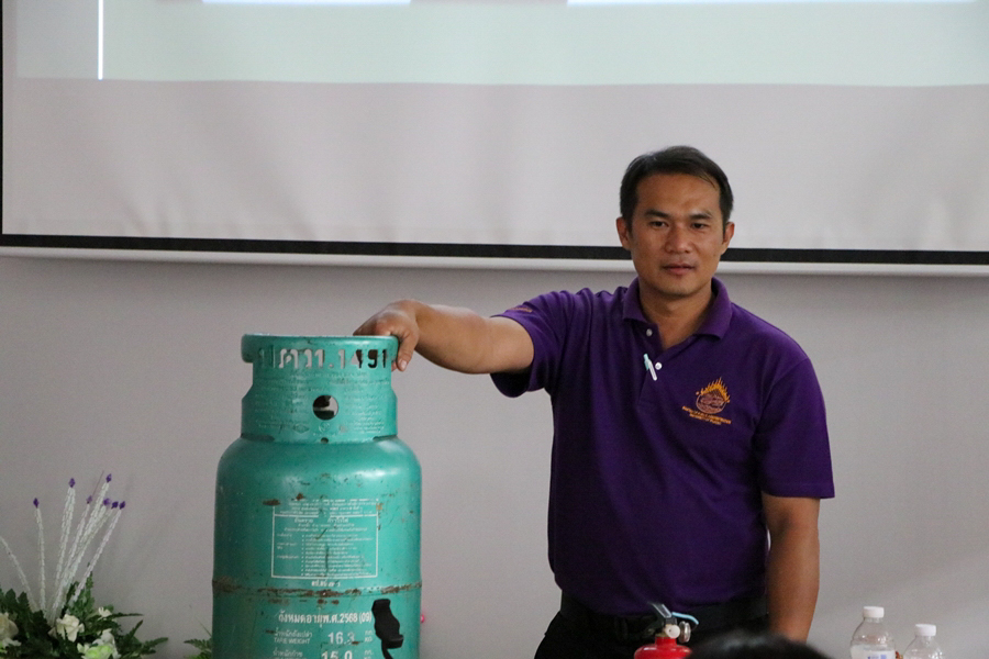 คณะรัฐศาสตร์และสังคมศาสตร์ มหาวิทยาลัยพะเยา ดำเนินการฝึกซ้อมดับเพลิงและฝึกซ้อมอพยพหนีไฟ - Health and Safety SPSS - ประจำปี 2565