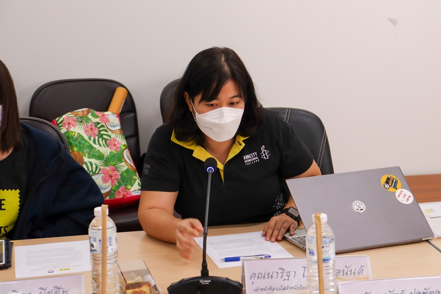 ร่วมหารือความร่วมมือ MOU การส่งเสริมความรู้ความเข้าใจในสิทธิมนุษยชน ระหว่างแอมเนสตี้ อินเตอร์เนชั่นแนล ประเทศไทย คณะรัฐศาสตร์และสังคมศาสตร์