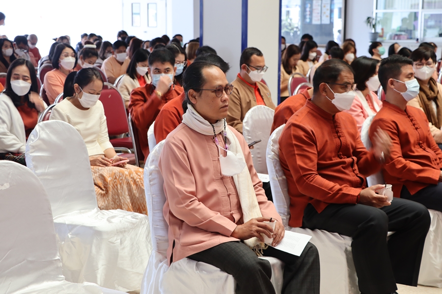 คณะรัฐศาสตร์และสังคมศาสตร์ ร่วมพิธีทำบุญเนื่องในวันขึ้นปีใหม่ ประจำปี พ.ศ. 2566