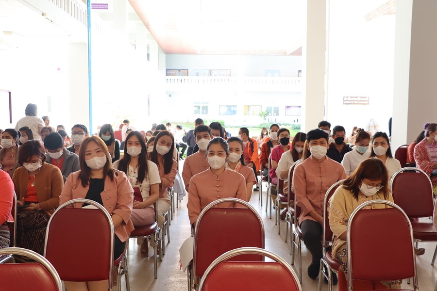 คณะรัฐศาสตร์และสังคมศาสตร์ ร่วมพิธีทำบุญเนื่องในวันขึ้นปีใหม่ ประจำปี พ.ศ. 2566