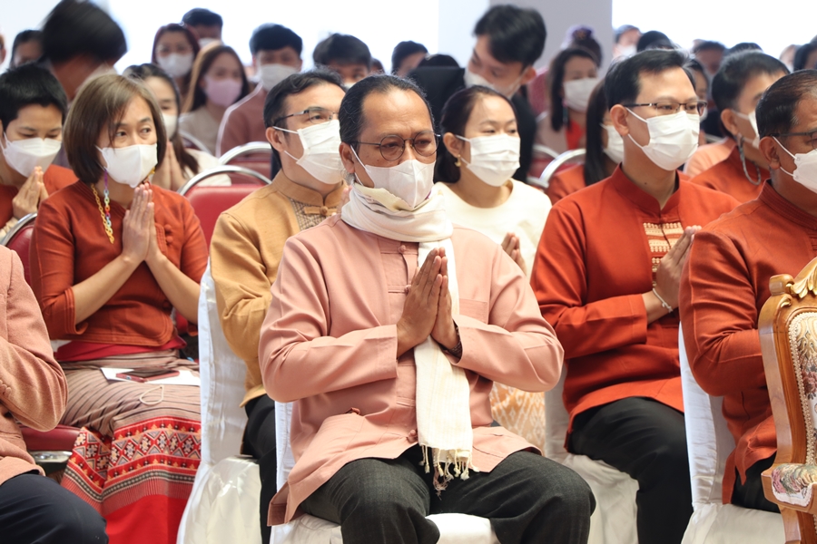 คณะรัฐศาสตร์และสังคมศาสตร์ ร่วมพิธีทำบุญเนื่องในวันขึ้นปีใหม่ ประจำปี พ.ศ. 2566