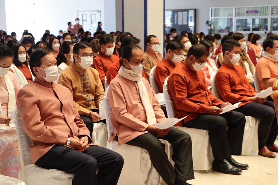 คณะรัฐศาสตร์และสังคมศาสตร์ ร่วมพิธีทำบุญเนื่องในวันขึ้นปีใหม่ ประจำปี พ.ศ. 2566