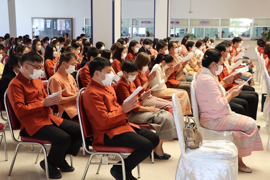 คณะรัฐศาสตร์และสังคมศาสตร์ ร่วมพิธีทำบุญเนื่องในวันขึ้นปีใหม่ ประจำปี พ.ศ. 2566