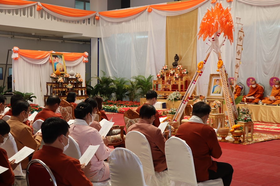 คณะรัฐศาสตร์และสังคมศาสตร์ ร่วมพิธีทำบุญเนื่องในวันขึ้นปีใหม่ ประจำปี พ.ศ. 2566