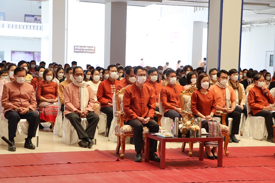 คณะรัฐศาสตร์และสังคมศาสตร์ ร่วมพิธีทำบุญเนื่องในวันขึ้นปีใหม่ ประจำปี พ.ศ. 2566