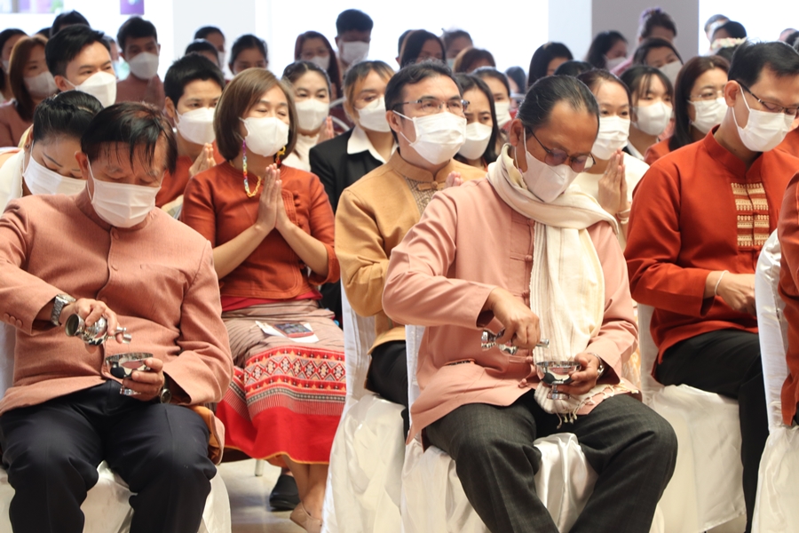 คณะรัฐศาสตร์และสังคมศาสตร์ ร่วมพิธีทำบุญเนื่องในวันขึ้นปีใหม่ ประจำปี พ.ศ. 2566