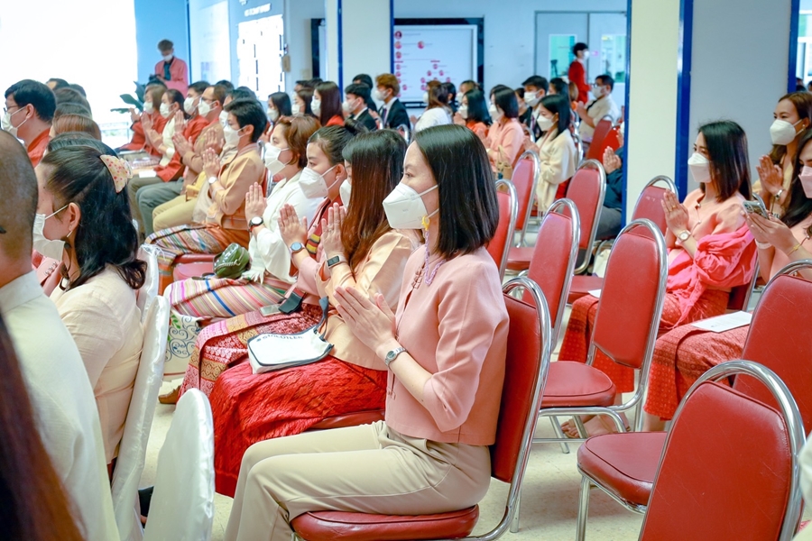 คณะรัฐศาสตร์และสังคมศาสตร์ ร่วมพิธีทำบุญเนื่องในวันขึ้นปีใหม่ ประจำปี พ.ศ. 2566