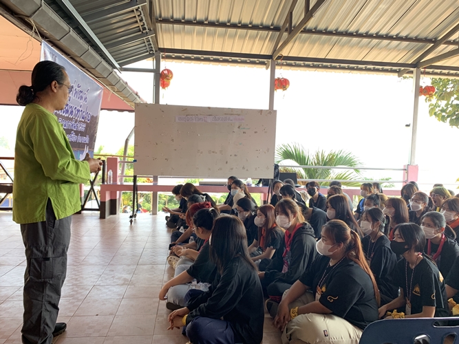 ‘นิสิตพัฒนาสังคมและครูสังคม ผนึกกำลังกับ ชาวศรีถ้อย’ จังหวัดพะเยา สร้างฝายเพื่อชีวิต