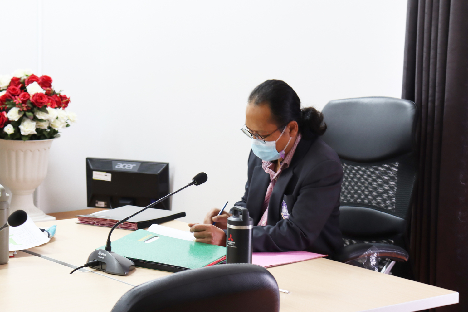 คณะรัฐศาสตร์และสังคมศาสตร์จัดประชุมคณะกรรมการดำเนินงานสำนักงานสีเขียว (Green office) ครั้งที่ 1 ประจำปี 2566