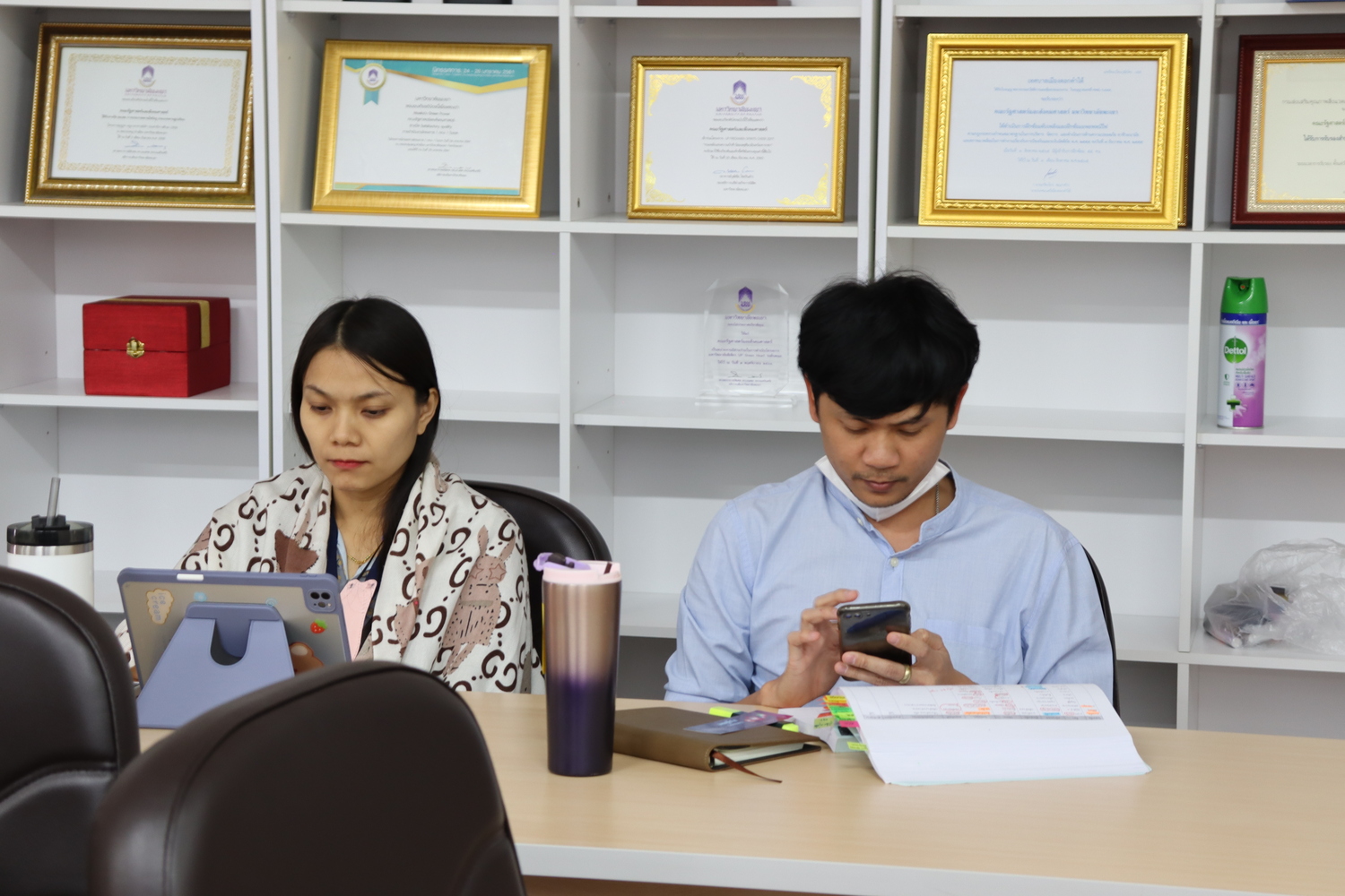 คณะรัฐศาสตร์และสังคมศาสตร์จัดประชุมคณะกรรมการดำเนินงานสำนักงานสีเขียว (Green office) ครั้งที่ 1 ประจำปี 2566