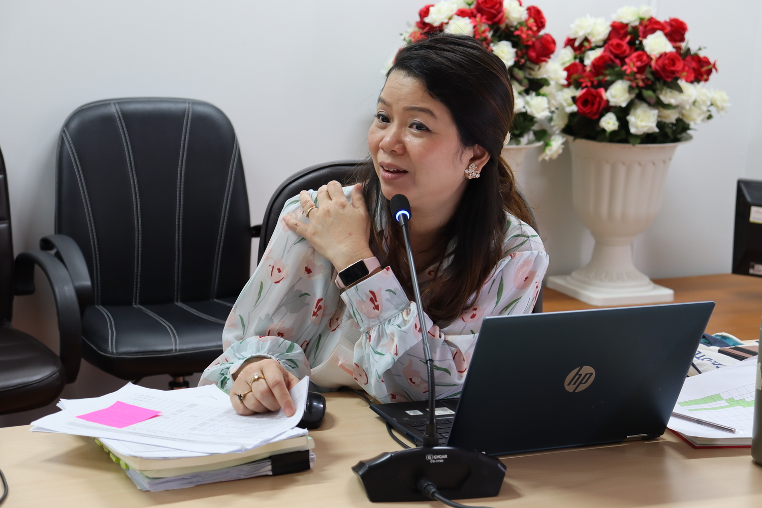 คณะรัฐศาสตร์และสังคมศาสตร์จัดประชุมคณะกรรมการดำเนินงานสำนักงานสีเขียว (Green office) ครั้งที่ 1 ประจำปี 2566