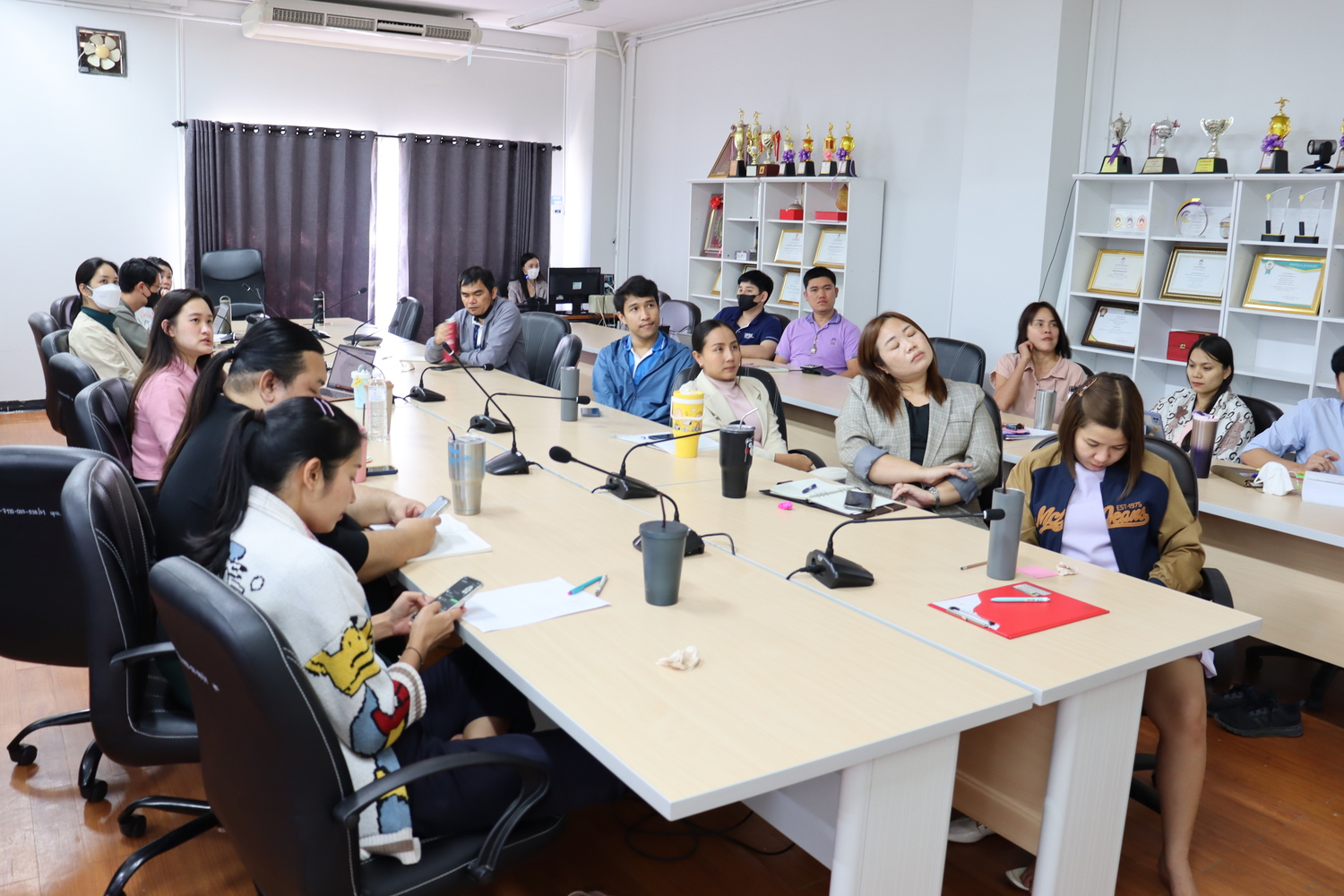 คณะรัฐศาสตร์และสังคมศาสตร์จัดประชุมคณะกรรมการดำเนินงานสำนักงานสีเขียว (Green office) ครั้งที่ 1 ประจำปี 2566