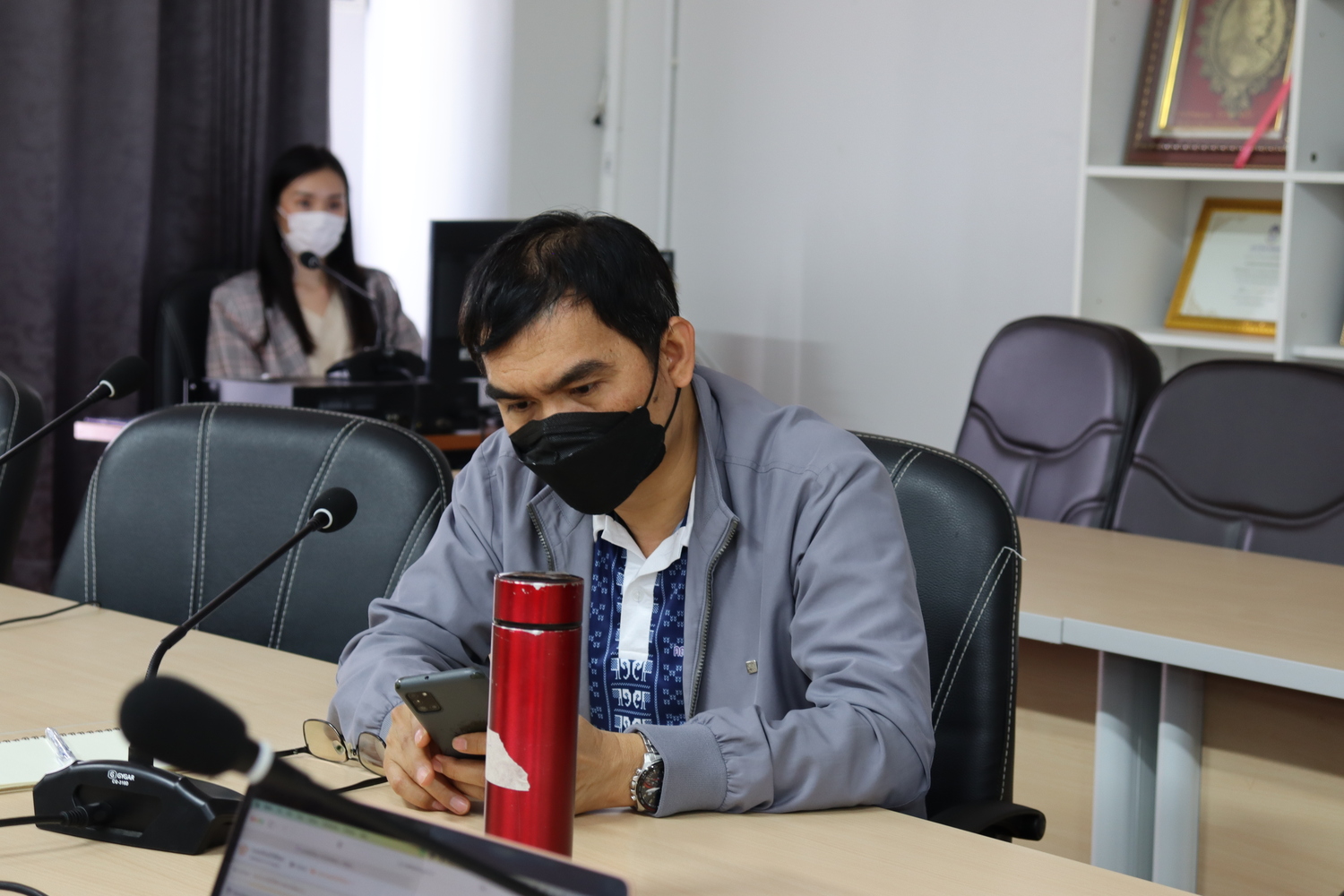 คณะรัฐศาสตร์และสังคมศาสตร์จัดประชุมคณะกรรมการดำเนินงานสำนักงานสีเขียว (Green office) ครั้งที่ 1 ประจำปี 2566