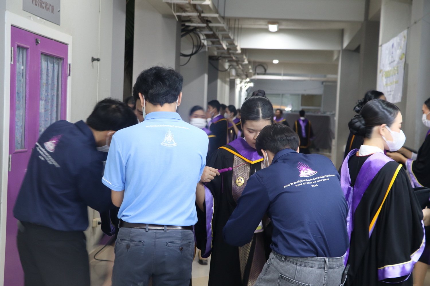 คณะรัฐศาสตร์และสังคมศาสตร์ขอแสดงความยินดีกับบัณฑิต มหาบัณฑิต คณะรัฐศาสตร์และสังคมศาสตร์ในได้เข้าร่วมฝึกซ้อมย่อย ฝึกซ้อมใหญ่และเข้าพิธีรับมอบปริญญาบัตร ปีการศึกษา 2564