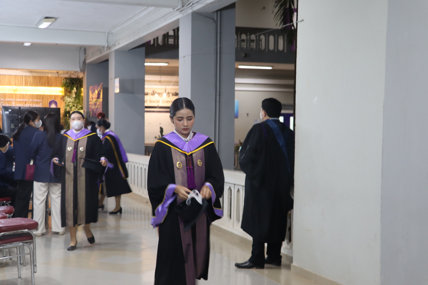 คณะรัฐศาสตร์และสังคมศาสตร์ขอแสดงความยินดีกับบัณฑิต มหาบัณฑิต คณะรัฐศาสตร์และสังคมศาสตร์ในได้เข้าร่วมฝึกซ้อมย่อย ฝึกซ้อมใหญ่และเข้าพิธีรับมอบปริญญาบัตร ปีการศึกษา 2564