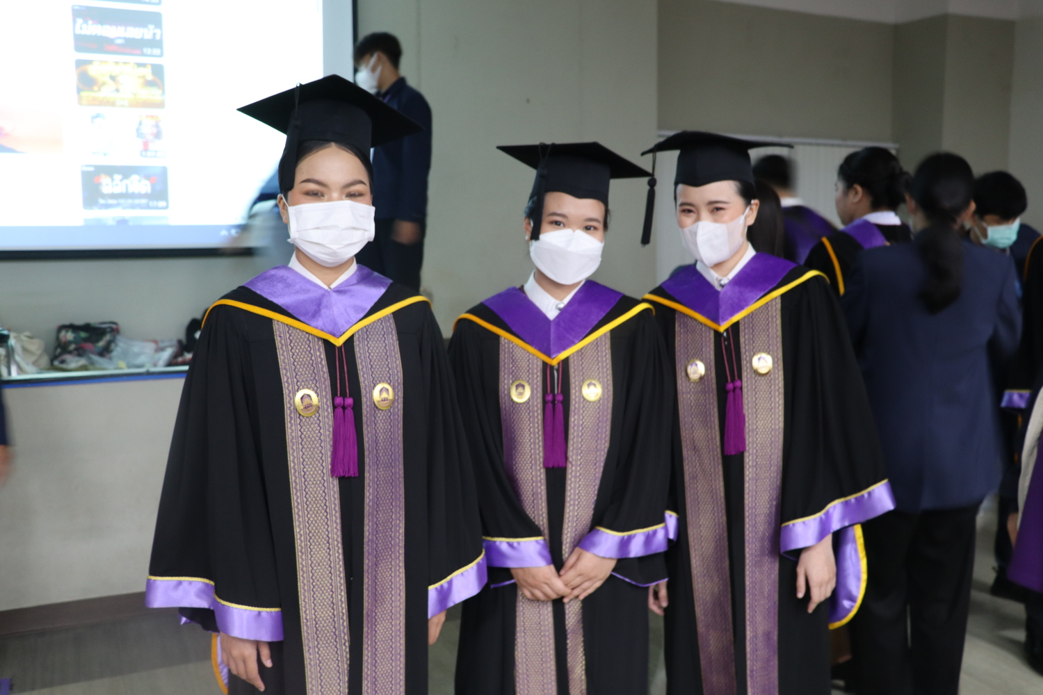 คณะรัฐศาสตร์และสังคมศาสตร์ขอแสดงความยินดีกับบัณฑิต มหาบัณฑิต คณะรัฐศาสตร์และสังคมศาสตร์ในได้เข้าร่วมฝึกซ้อมย่อย ฝึกซ้อมใหญ่และเข้าพิธีรับมอบปริญญาบัตร ปีการศึกษา 2564