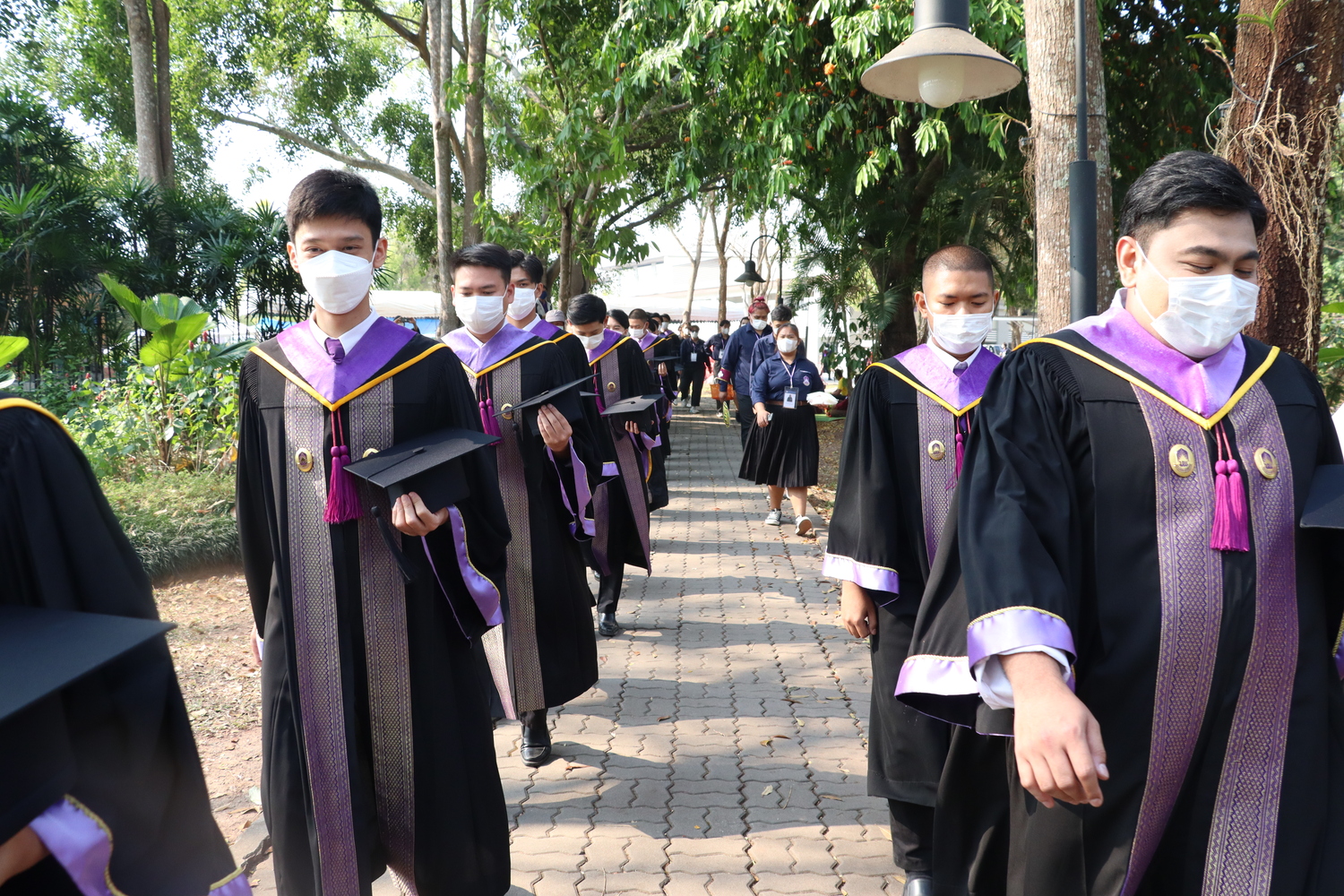 คณะรัฐศาสตร์และสังคมศาสตร์ขอแสดงความยินดีกับบัณฑิต มหาบัณฑิต คณะรัฐศาสตร์และสังคมศาสตร์ในได้เข้าร่วมฝึกซ้อมย่อย ฝึกซ้อมใหญ่และเข้าพิธีรับมอบปริญญาบัตร ปีการศึกษา 2564