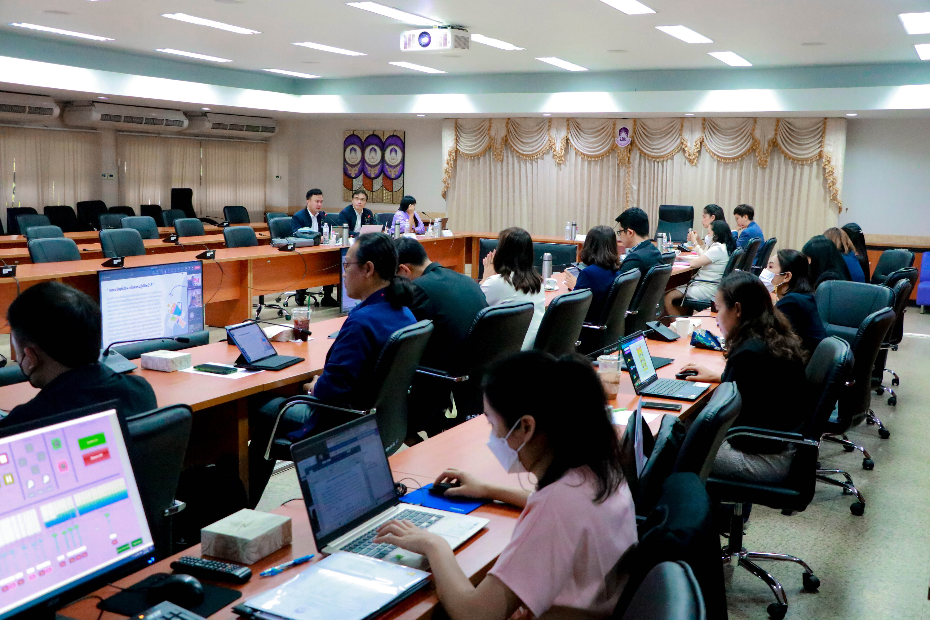 คณะรัฐศาสตร์และสังคมศาสตร์เข้าร่วมโครงการส่งเสริมคุณธรรมและความโปร่งใสในการดำเนินงานของมหาวิทยาลัยพะเยา ประจำปีงบประมาณ พ.ศ.2566