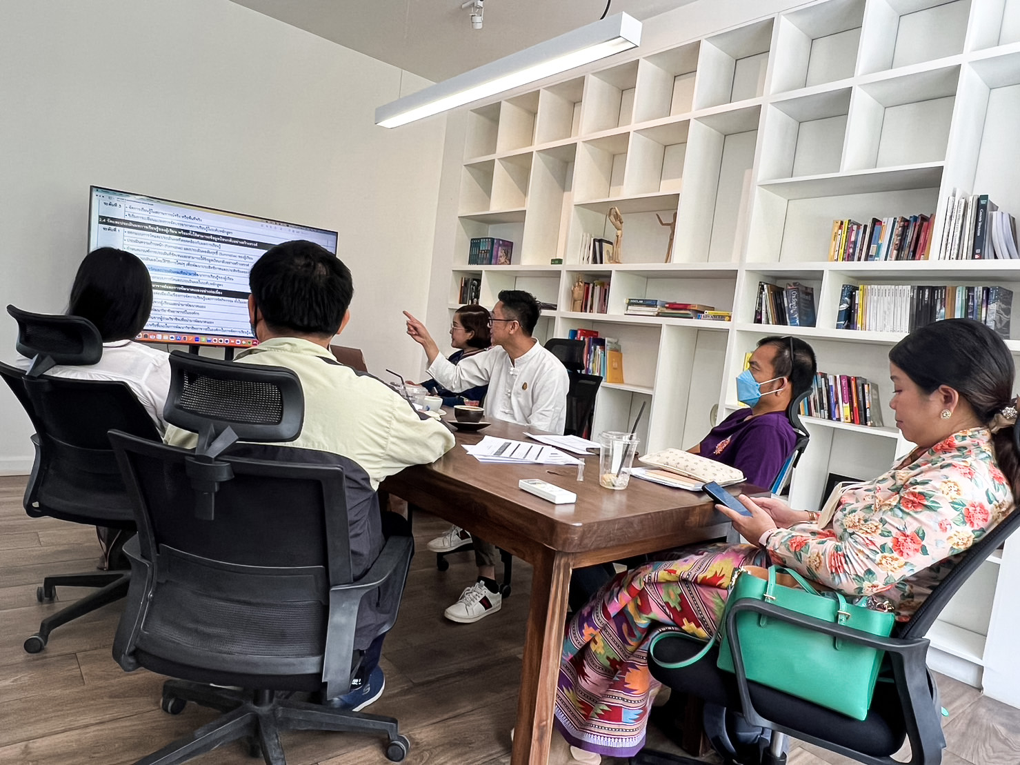 คณะรัฐศาสตร์และสังคมศาสตร์จัดดำเนินโครงการเตรียมความพร้อมสำหรับการประเมินทักษะการสอนตามกรอบมาตรฐานคุณวุฒิวิชาชีพ(Professional Standard Framework, PSF)