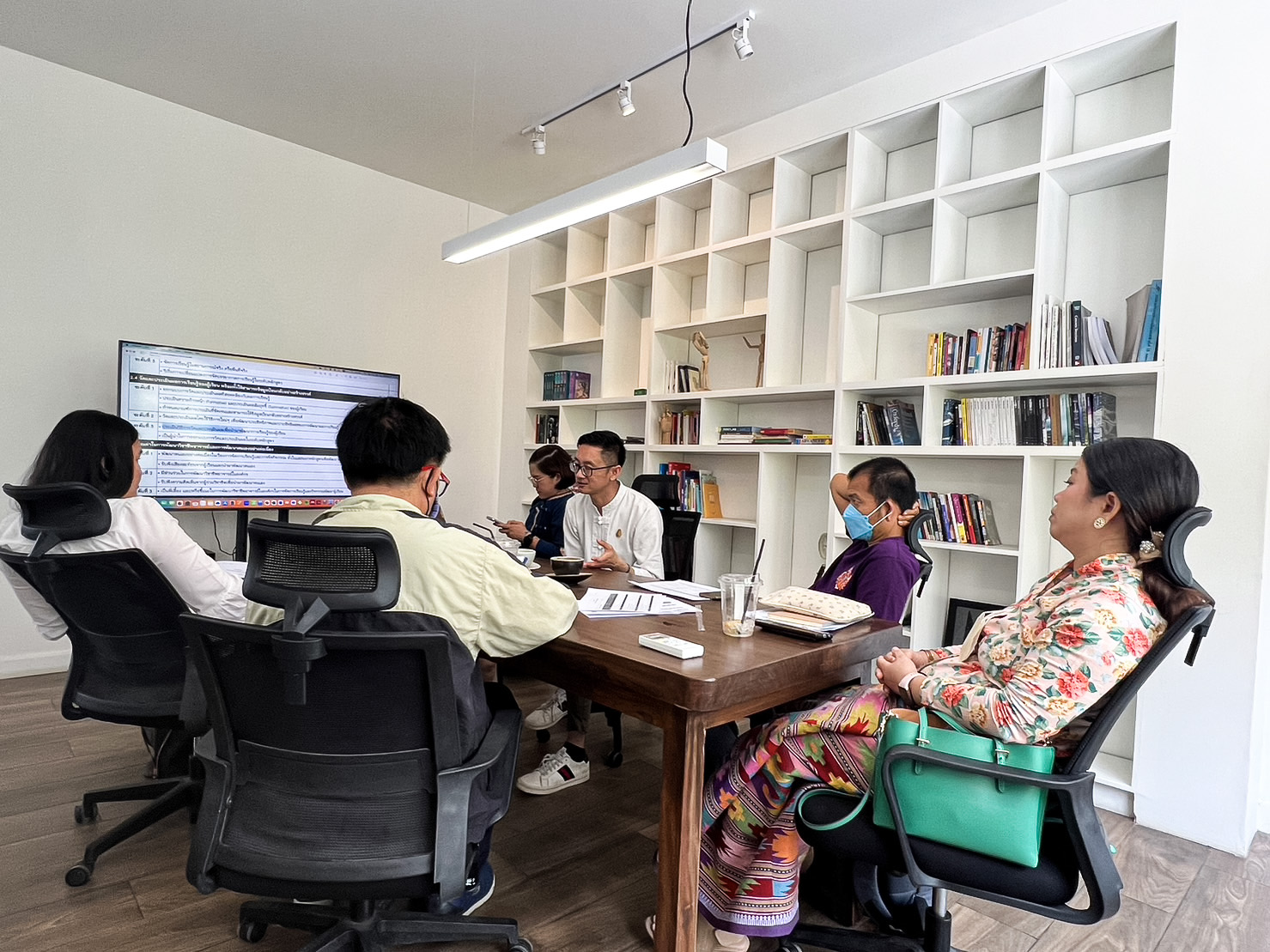 คณะรัฐศาสตร์และสังคมศาสตร์จัดดำเนินโครงการเตรียมความพร้อมสำหรับการประเมินทักษะการสอนตามกรอบมาตรฐานคุณวุฒิวิชาชีพ(Professional Standard Framework, PSF)